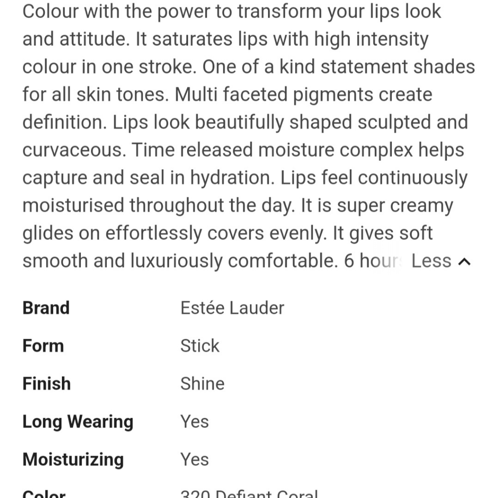 NWT- Estee Lauder Lipstick - Picture 5 of 5